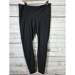 Old Navy Active Powersoft Extra High-Rise Leggings Black XL Go-Dry Athletic